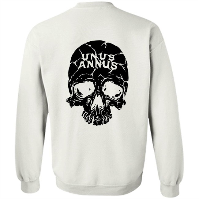Limited Edition Unus Annu Merch Memento Mori Skull Hoodie Limited Edition Unus Annu Merch Memento Mori Skull Hoodie
