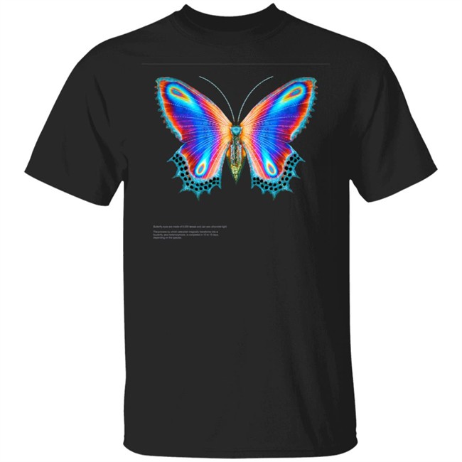 Multicolor Butterfly Halsey T Shirt Halsey Music Store T Shirts Multicolor Butterfly T Shirt
