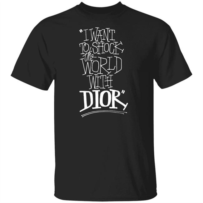DIOR AND SHAWN Hoodies I Want To Shock The World With Dior Hoodie Sweatshirt DIOR AND SHAWN Hooded Sweatshirt DIOR AND SHAWN Hoodies I Want To Shock The World With Dior Hoodie Sweatshirt DIOR AND SHAWN Hooded Sweatshirt