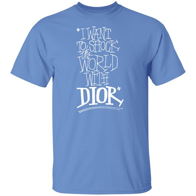 DIOR AND SHAWN Hoodies I Want To Shock The World With Dior Hoodie Sweatshirt DIOR AND SHAWN Hooded Sweatshirt DIOR AND SHAWN Hoodies I Want To Shock The World With Dior Hoodie Sweatshirt DIOR AND SHAWN Hooded Sweatshirt