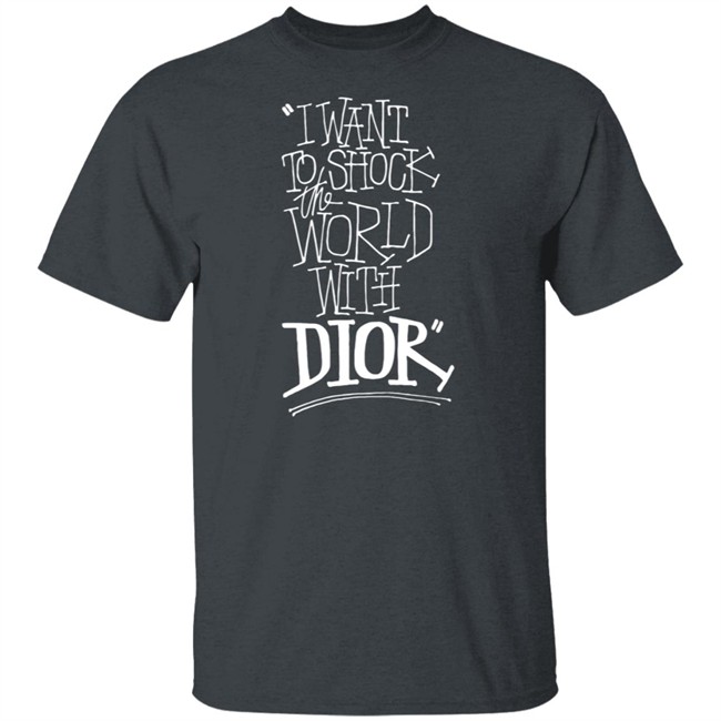 DIOR AND SHAWN Hoodies I Want To Shock The World With Dior Hoodie Sweatshirt DIOR AND SHAWN Hooded Sweatshirt DIOR AND SHAWN Hoodies I Want To Shock The World With Dior Hoodie Sweatshirt DIOR AND SHAWN Hooded Sweatshirt