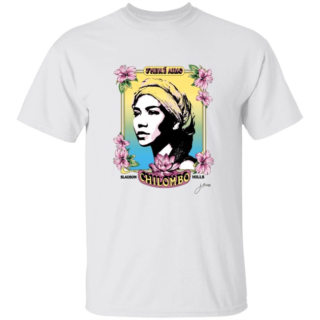 Jhene Aiko Merch Chilombo Lotus T Shirt Jhené Aiko Merch Jhene Aiko T Shirts Jhene Aiko Chilombo Lotus T Shirt