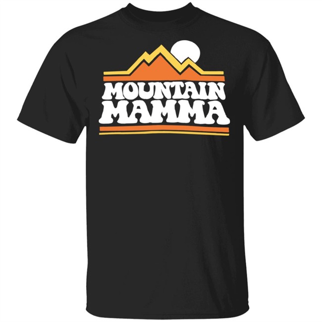 Mountain Mama Cute Love Outdoor Adventure Camping Hiking Shirt
