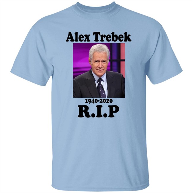 RIP Alex Trebek T Shirt RIP Alex Trebek T Shirt