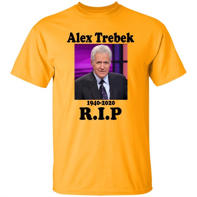 RIP Alex Trebek T Shirt RIP Alex Trebek T Shirt