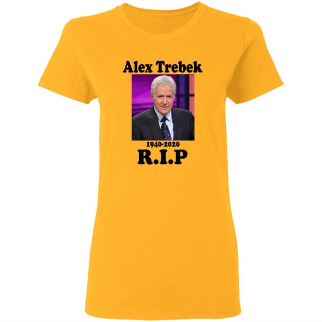 RIP Alex Trebek T Shirt RIP Alex Trebek T Shirt