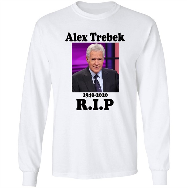 RIP Alex Trebek T Shirt RIP Alex Trebek T Shirt