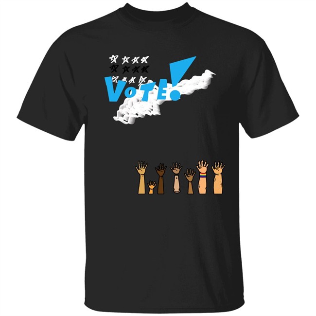 Kyle Kuzma and PUMA Kyle Kuzma Voter Shirt