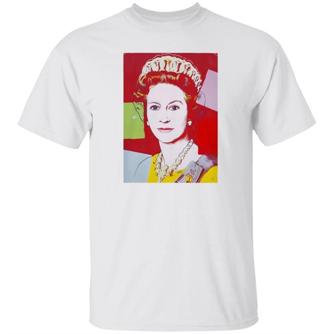 Andy Warhol Queen Elizabeth England Pop Art 60s Shirt Andy Warhol Queen Elizabeth England Pop Art 60s Shirt