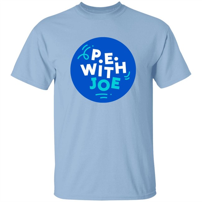 Joe Wicks T Shirts Pe With Joe T Shirts P.E With Joe Large Badge Tee Joe Wicks T Shirts Pe With Joe T Shirts P.E With Joe Large Badge Tee