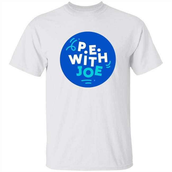 Joe Wicks T Shirts Pe With Joe T Shirts P.E With Joe Large Badge Tee