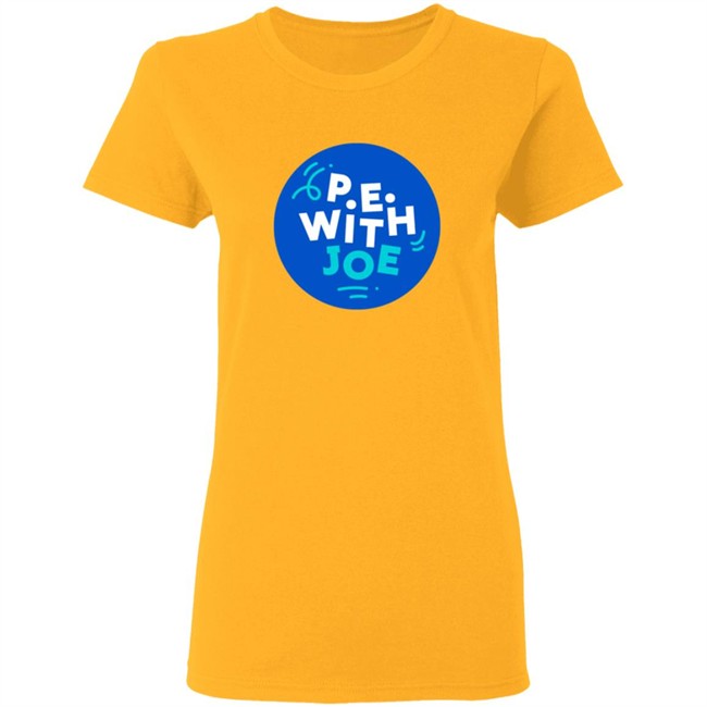 Joe Wicks T Shirts Pe With Joe T Shirts P.E With Joe Large Badge Tee Joe Wicks T Shirts Pe With Joe T Shirts P.E With Joe Large Badge Tee