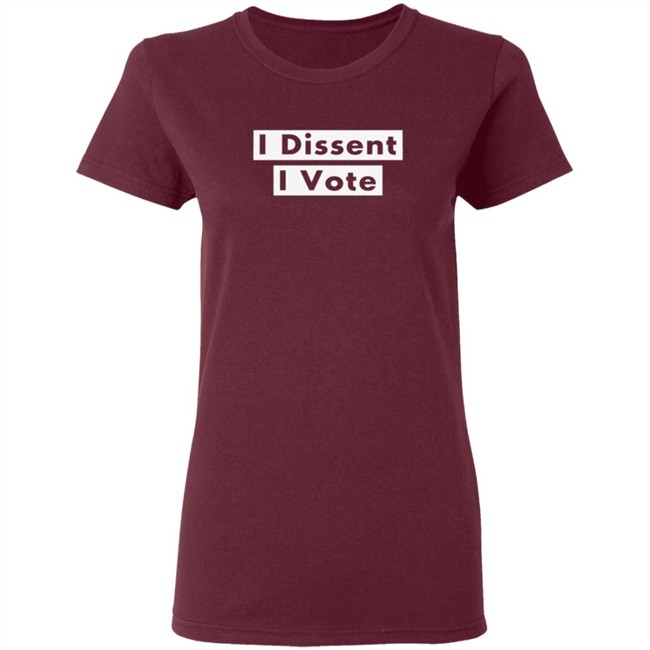 Jessica Biel I Dissent I Vote Shirt Jessica Biel I Dissent I Vote Shirt