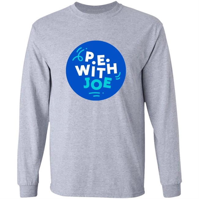 Joe Wicks T Shirts Pe With Joe T Shirts P.E With Joe Large Badge Tee Joe Wicks T Shirts Pe With Joe T Shirts P.E With Joe Large Badge Tee