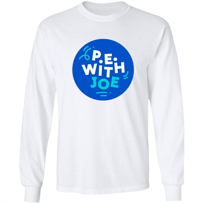 Joe Wicks T Shirts Pe With Joe T Shirts P.E With Joe Large Badge Tee Joe Wicks T Shirts Pe With Joe T Shirts P.E With Joe Large Badge Tee