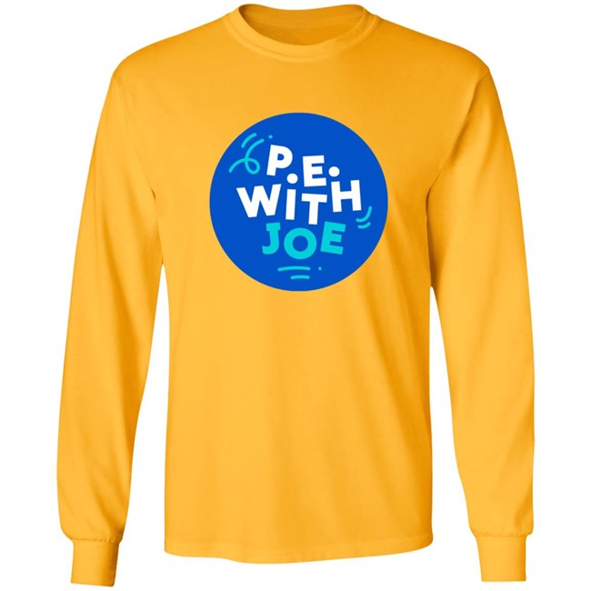 Joe Wicks T Shirts Pe With Joe T Shirts P.E With Joe Large Badge Tee Joe Wicks T Shirts Pe With Joe T Shirts P.E With Joe Large Badge Tee