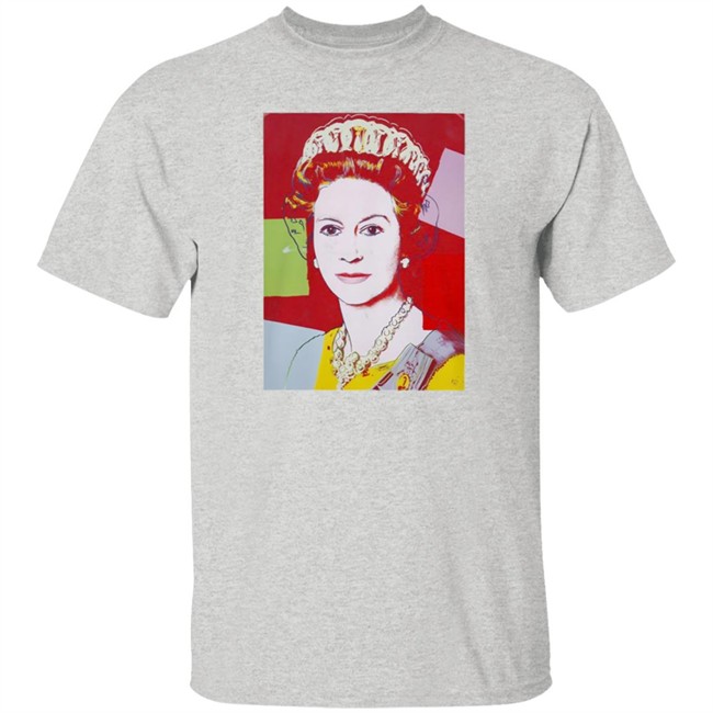 Andy Warhol Queen Elizabeth England Pop Art 60s Shirt Andy Warhol Queen Elizabeth England Pop Art 60s Shirt