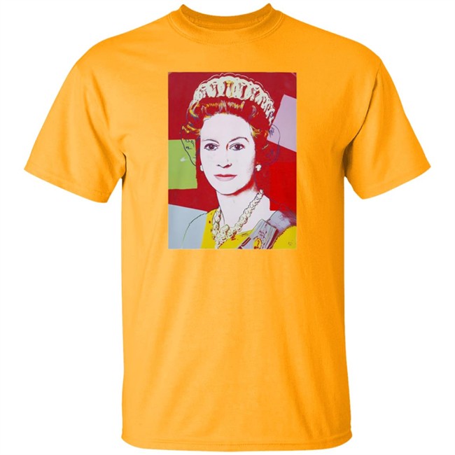 Andy Warhol Queen Elizabeth England Pop Art 60s Shirt Andy Warhol Queen Elizabeth England Pop Art 60s Shirt