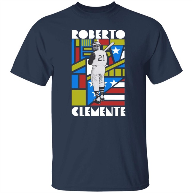 NHM - Roberto Clemente Heritage Roots Of Fight Merch Roberto Clemente Shir NHM - Roberto Clemente Heritage Roots Of Fight Merch Roberto Clemente Shir