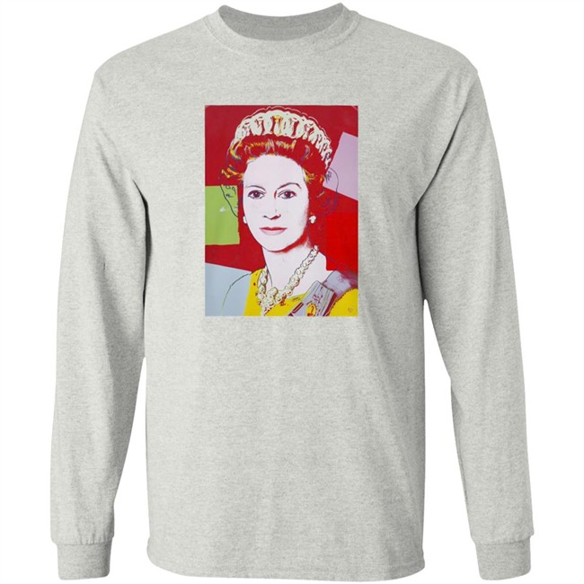 Andy Warhol Queen Elizabeth England Pop Art 60s Shirt Andy Warhol Queen Elizabeth England Pop Art 60s Shirt