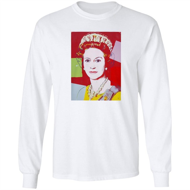 Andy Warhol Queen Elizabeth England Pop Art 60s Shirt Andy Warhol Queen Elizabeth England Pop Art 60s Shirt