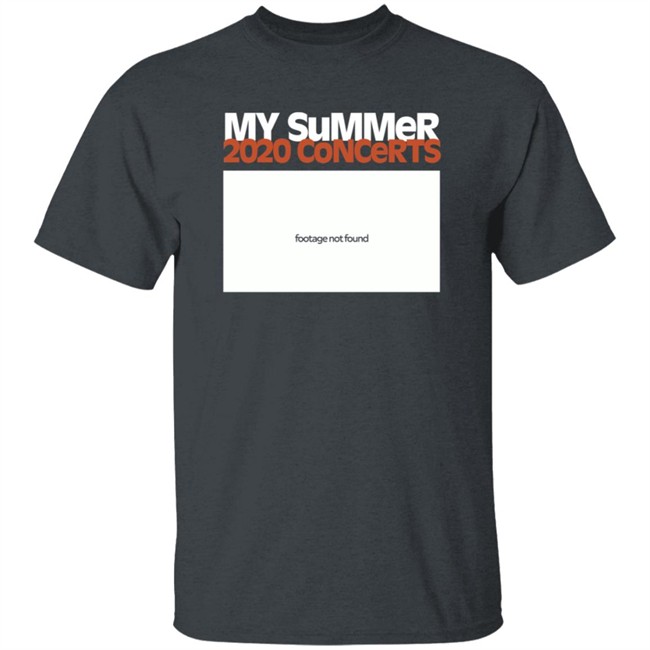 Consequence Shop Summer 2020 Concert T Shirt Consequence Shop Summer 2020 Concert T Shirt