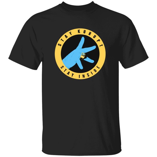 Kurupt Fm Merch Throw Up Ur K Stay Inside Tee