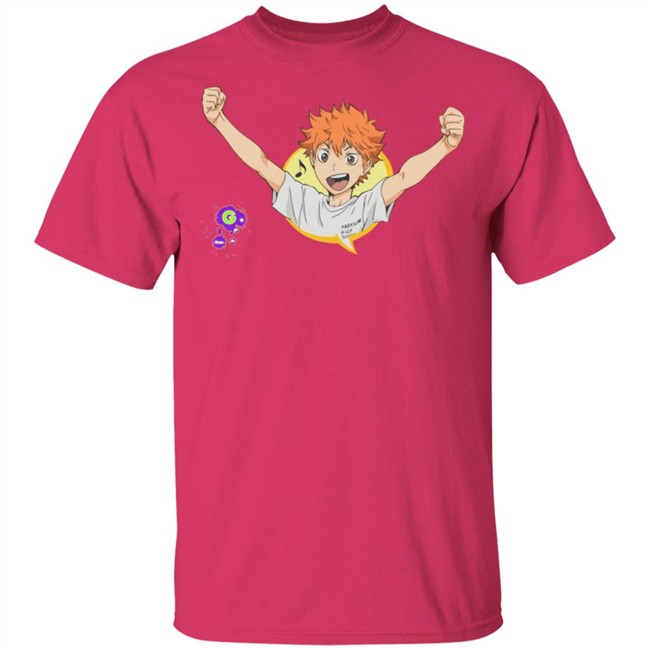 Anime Haikyuu T-Shirt Japanese comic Shoyo Hinata White T Shirt clothing plus size Anime Haikyuu T-Shirt Japanese comic Shoyo Hinata White T Shirt clothing plus size