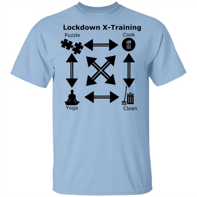 Lockdown X Training Shirt Lockdown Julias Corner White T Shirts
