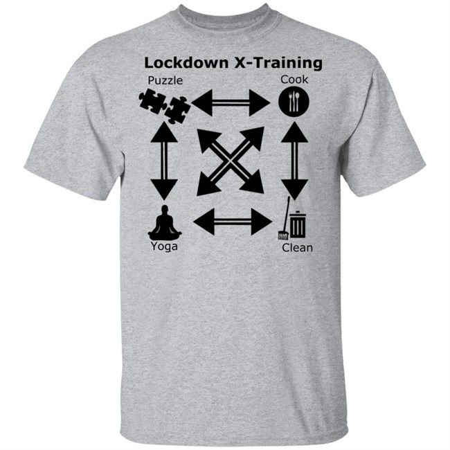Lockdown X Training Shirt Lockdown Julias Corner White T Shirts Lockdown X Training Shirt Lockdown Julias Corner White T Shirts