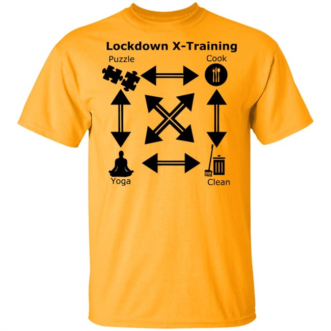 Lockdown X Training Shirt Lockdown Julias Corner White T Shirts Lockdown X Training Shirt Lockdown Julias Corner White T Shirts