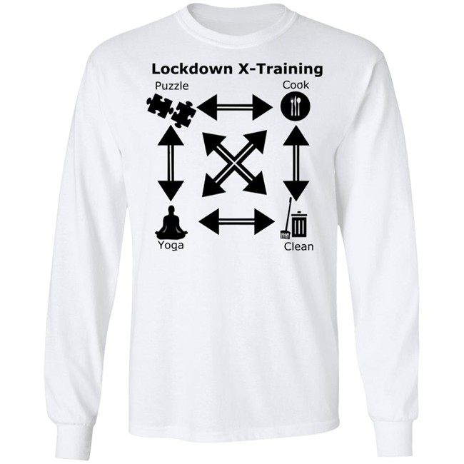 Lockdown X Training Shirt Lockdown Julias Corner White T Shirts Lockdown X Training Shirt Lockdown Julias Corner White T Shirts