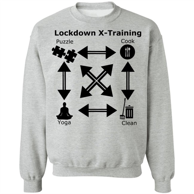 Lockdown X Training Shirt Lockdown Julias Corner White T Shirts Lockdown X Training Shirt Lockdown Julias Corner White T Shirts