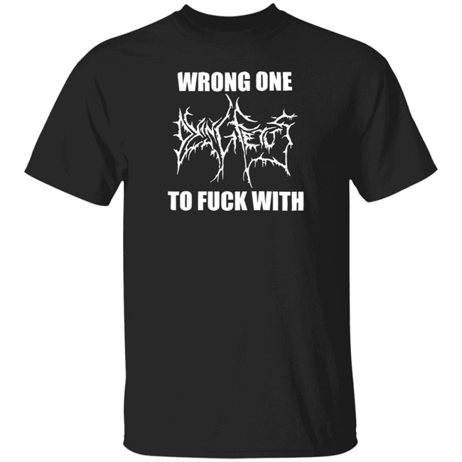 Dying Fetus Wrong One Flag Shirt All In Merch T Shirts Wrong One To Fuck With Shirts