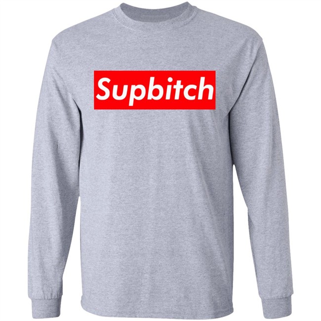 Supbitch Parody Logo Shirt Hoodie for men and women clothing white t shirts Supbitch Parody Logo Shirt Hoodie for men and women clothing white t shirts