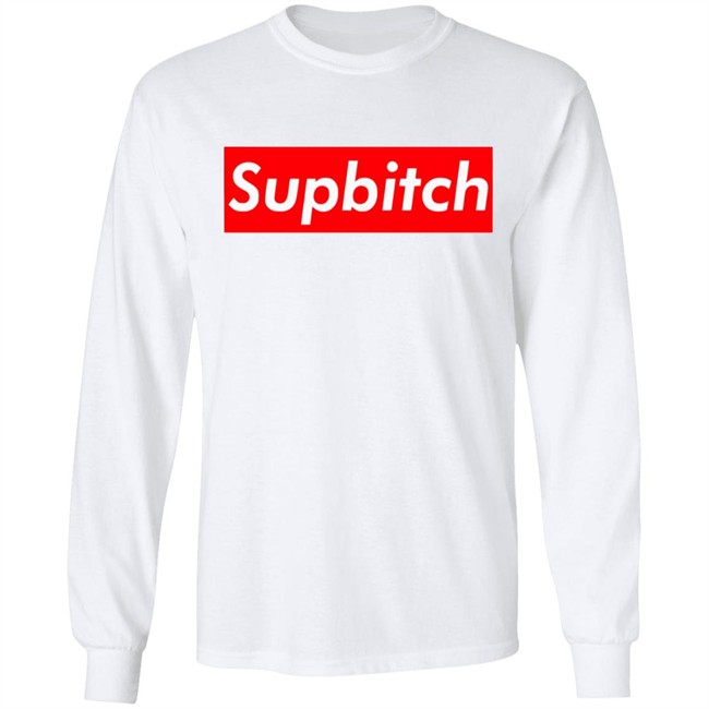 Supbitch Parody Logo Shirt Hoodie for men and women clothing white t shirts Supbitch Parody Logo Shirt Hoodie for men and women clothing white t shirts