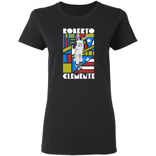 NHM - Roberto Clemente Heritage Roots Of Fight Merch Roberto Clemente Shir NHM - Roberto Clemente Heritage Roots Of Fight Merch Roberto Clemente Shir