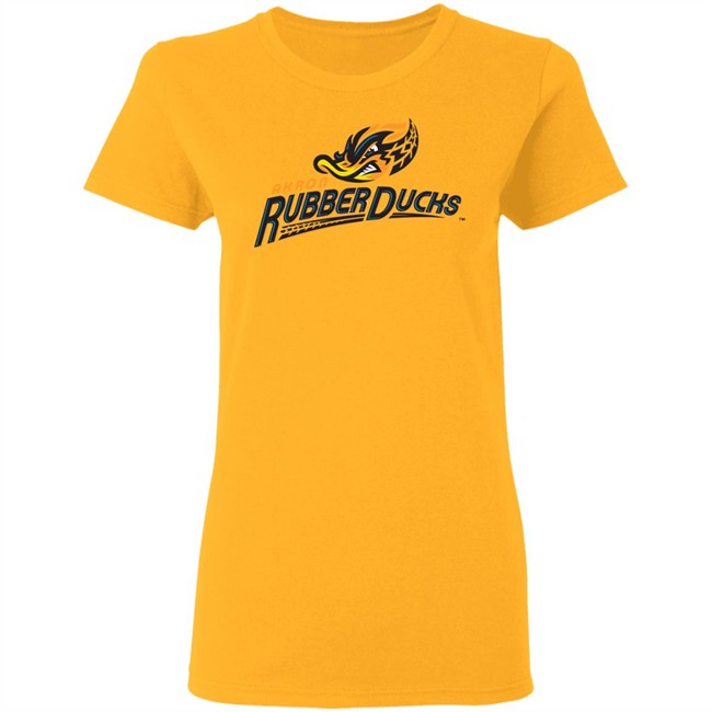Akron Rubber Ducks Logo White Shirt Akron Rubber Ducks Logo White Shirt