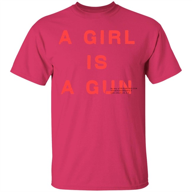A Girl Is A Gun Shirt A Girl Is A Gun Pleasures White T Shirts A Girl Is A Gun Shirt A Girl Is A Gun Pleasures White T Shirts