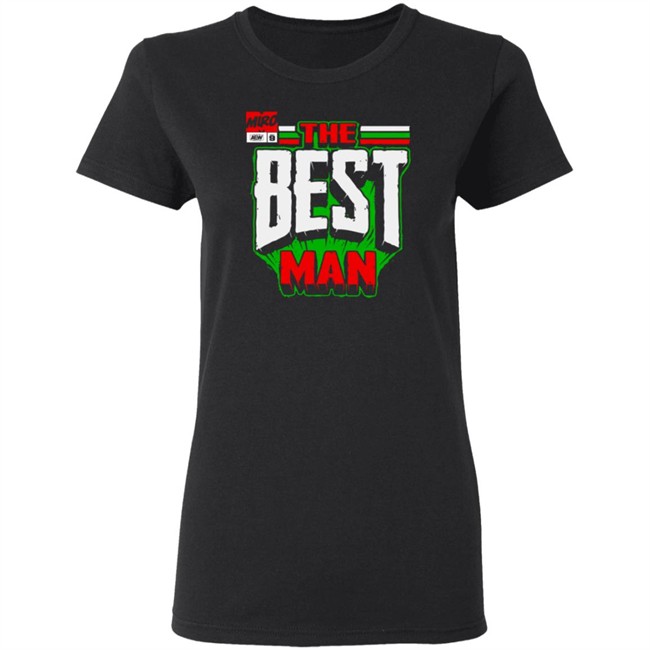 Shopaew All Elite Wrestling Miro - The Best Man Shirt Shopaew All Elite Wrestling Miro - The Best Man Shirt