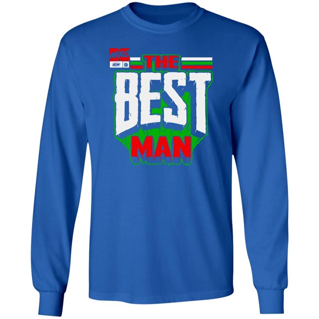Shopaew All Elite Wrestling Miro - The Best Man Shirt Shopaew All Elite Wrestling Miro - The Best Man Shirt