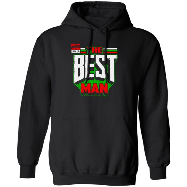 Shopaew All Elite Wrestling Miro - The Best Man Shirt Shopaew All Elite Wrestling Miro - The Best Man Shirt