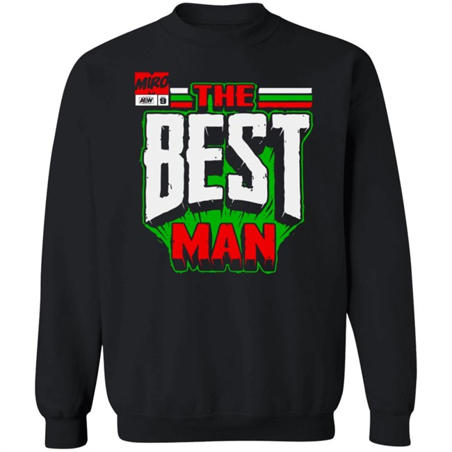 Shopaew All Elite Wrestling Miro - The Best Man Shirt Shopaew All Elite Wrestling Miro - The Best Man Shirt