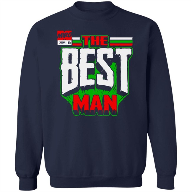 Shopaew All Elite Wrestling Miro - The Best Man Shirt Shopaew All Elite Wrestling Miro - The Best Man Shirt