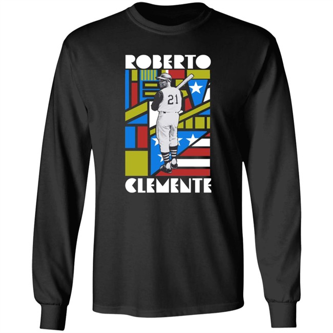 NHM - Roberto Clemente Heritage Roots Of Fight Merch Roberto Clemente Shir NHM - Roberto Clemente Heritage Roots Of Fight Merch Roberto Clemente Shir