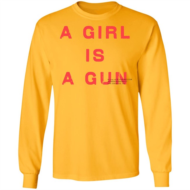 A Girl Is A Gun Shirt A Girl Is A Gun Pleasures White T Shirts A Girl Is A Gun Shirt A Girl Is A Gun Pleasures White T Shirts