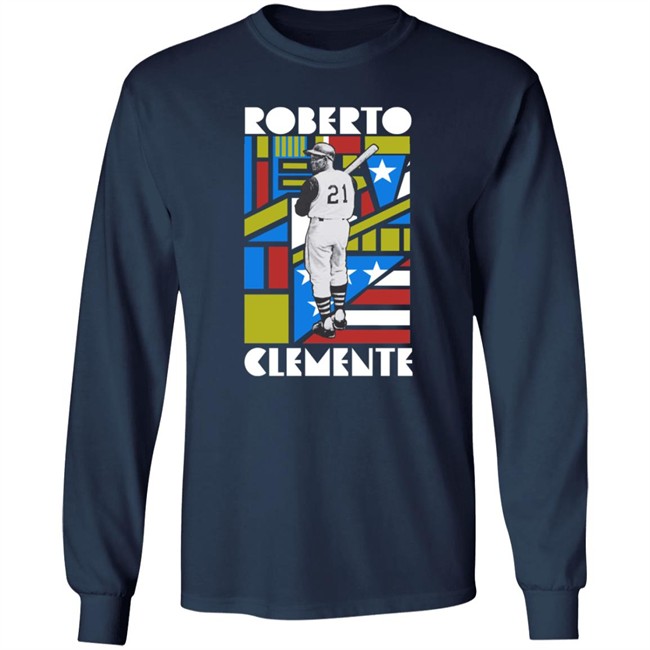 NHM - Roberto Clemente Heritage Roots Of Fight Merch Roberto Clemente Shir NHM - Roberto Clemente Heritage Roots Of Fight Merch Roberto Clemente Shir