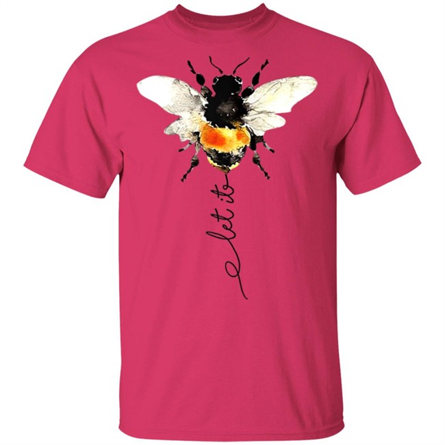 Women Girls Summer Fashion Let It Bee Print Short Sleeve T Shirt Funny Tee Tops Plus Size White T Shirt Women Girls Summer Fashion Let It Bee Print Short Sleeve T Shirt Funny Tee Tops Plus Size White T Shirt