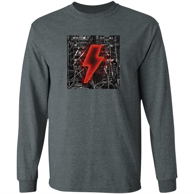 ACDC Merch Bolt N' Wires Black T Shirt ACDC Merch Bolt N' Wires Black T Shirt