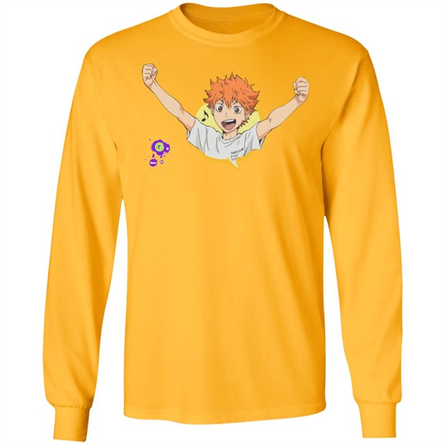 Anime Haikyuu T-Shirt Japanese comic Shoyo Hinata White T Shirt clothing plus size Anime Haikyuu T-Shirt Japanese comic Shoyo Hinata White T Shirt clothing plus size